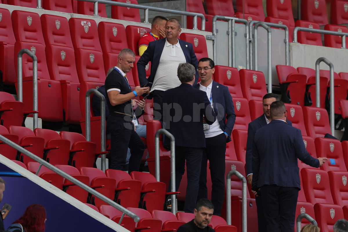 Daniel Pancu, în tribune la meciul dintre Italia U21 și România U21