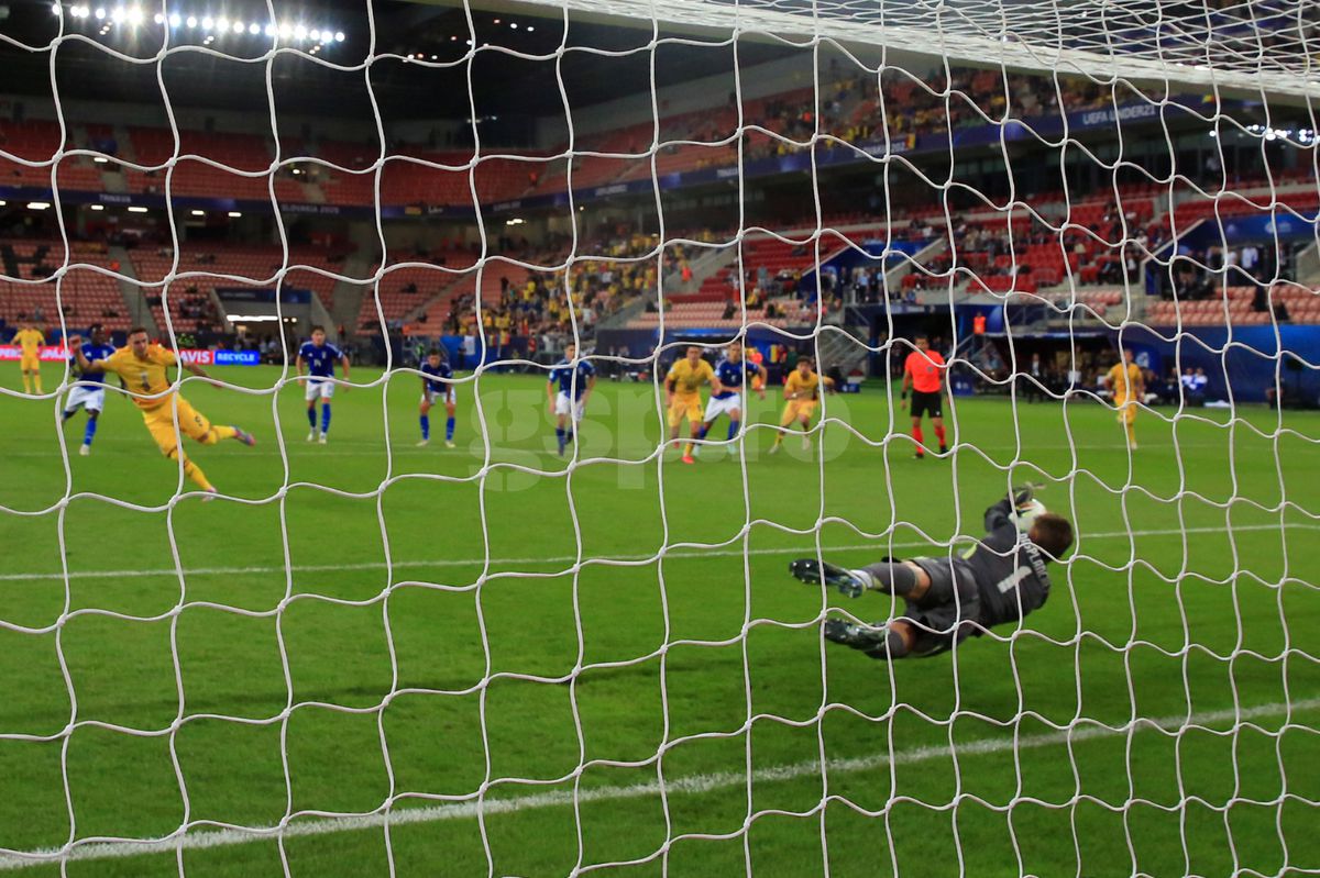 Italia U21 - România U21 1-0. Scuzele lui Louis Munteanu pentru ratarea de la punctul cu var: „Am stat aproape 6 zile fără antrenamente”