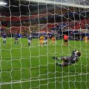 Louis Munteanu, penalty ratat în Italia U21 - România U21 // foto: Ionuț Iordache (GSP)