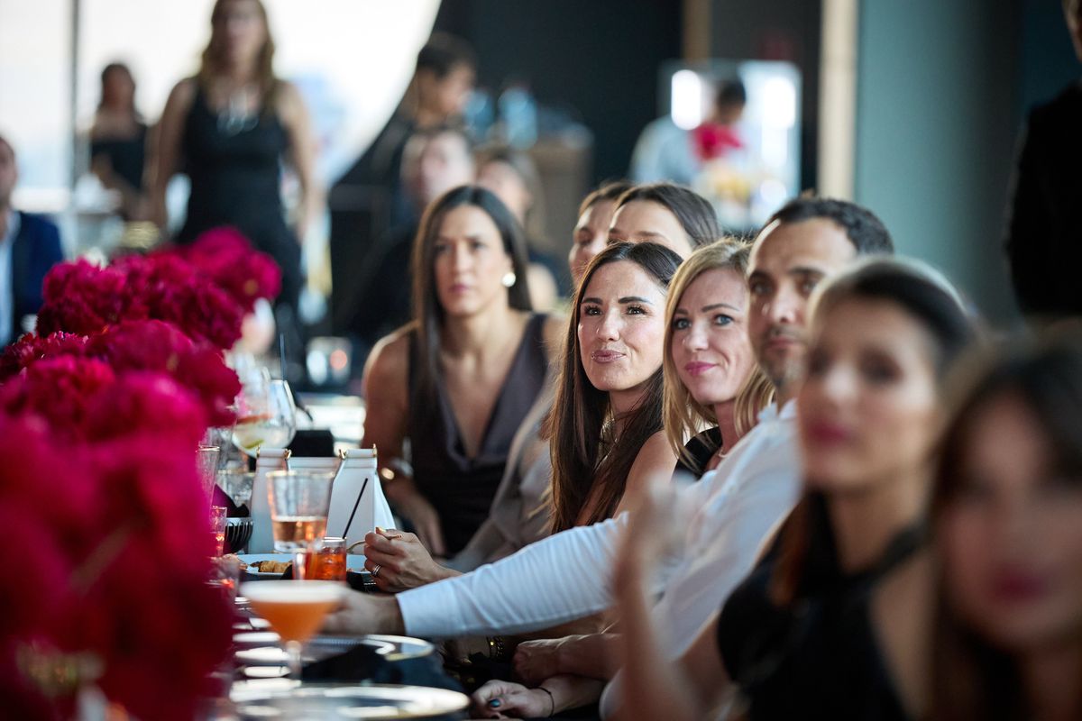 Cristina Neagu, imagini de la Dinner BRD