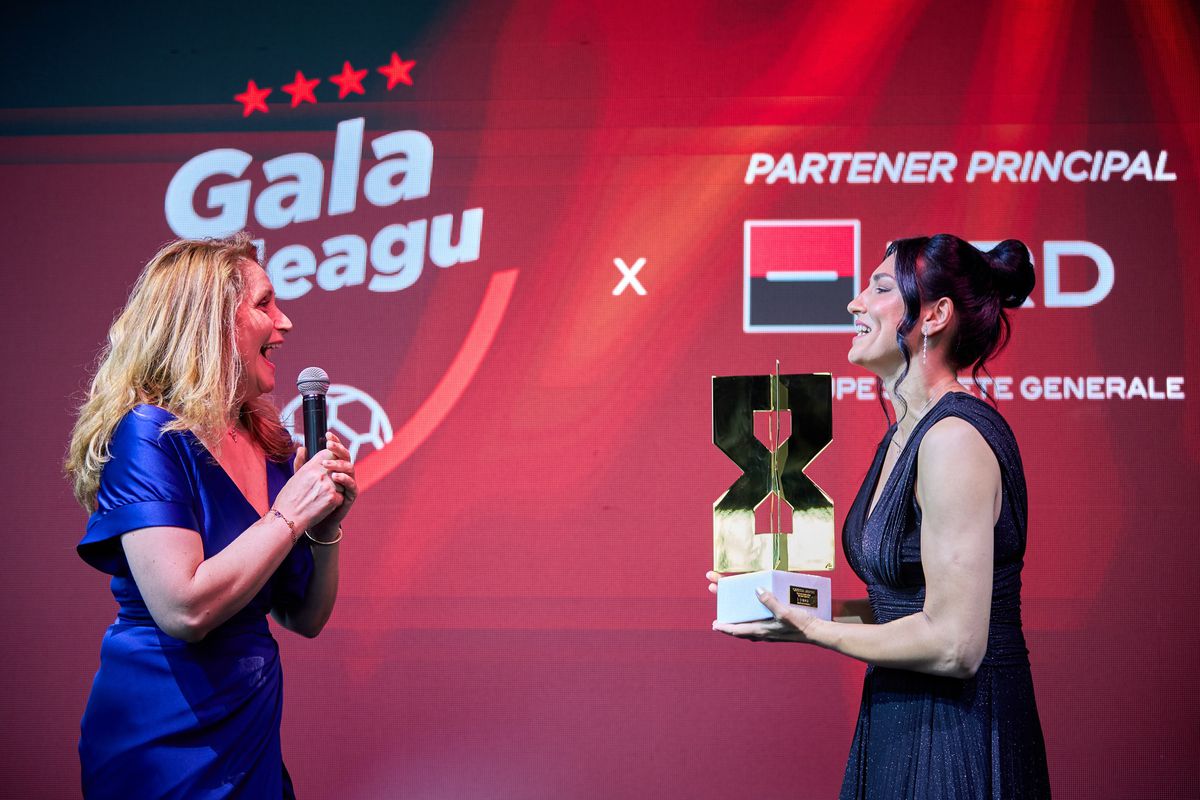 Cristina Neagu, imagini de la Dinner BRD