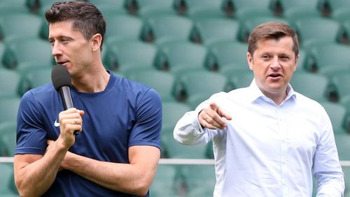Robert Lewandowski, pe vremea când era reprezentat de agentul Cezary Kucharski