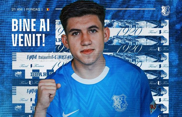 Zicu l-a transferat la Farul pe cel mai tânăr căpitan din Superliga