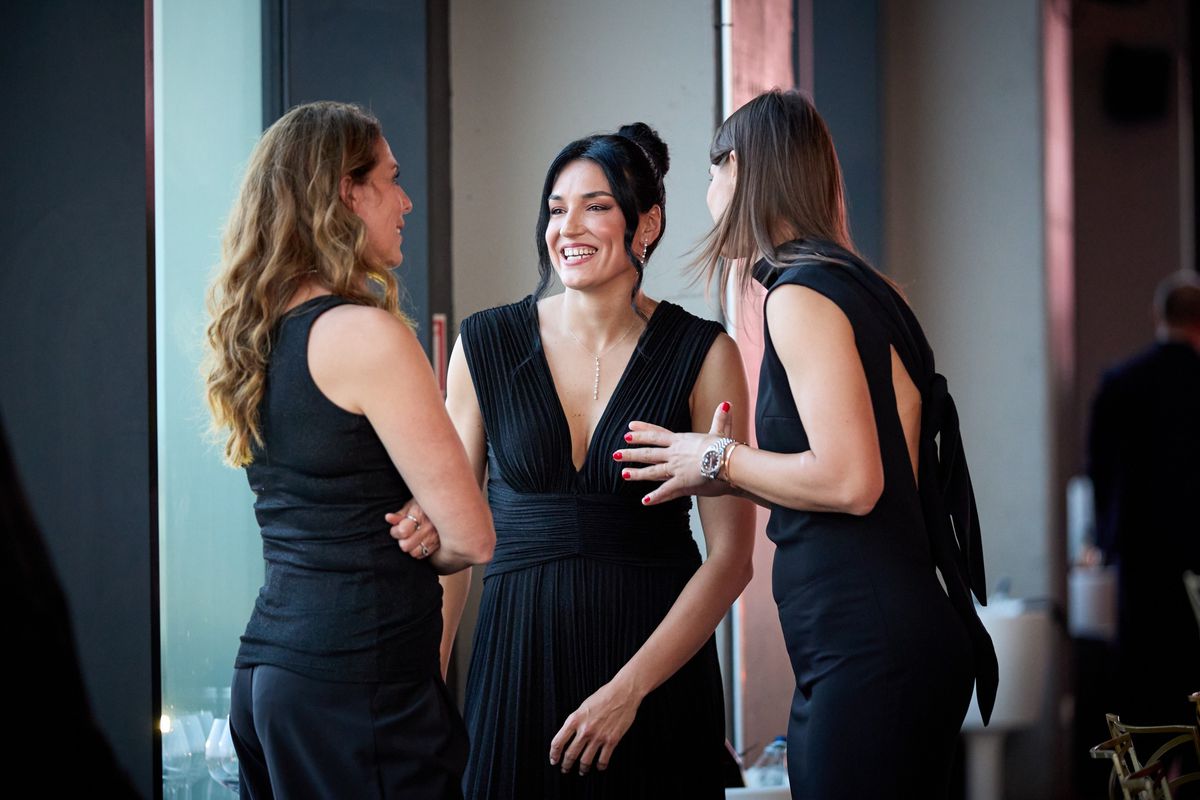 Cristina Neagu, imagini de la Dinner BRD