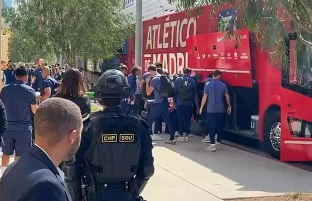 Atletico Madrid, la câțiva metri de protestele violente împotriva lui Donald Trump, în Los Angeles » Clădire atacată cu pietre