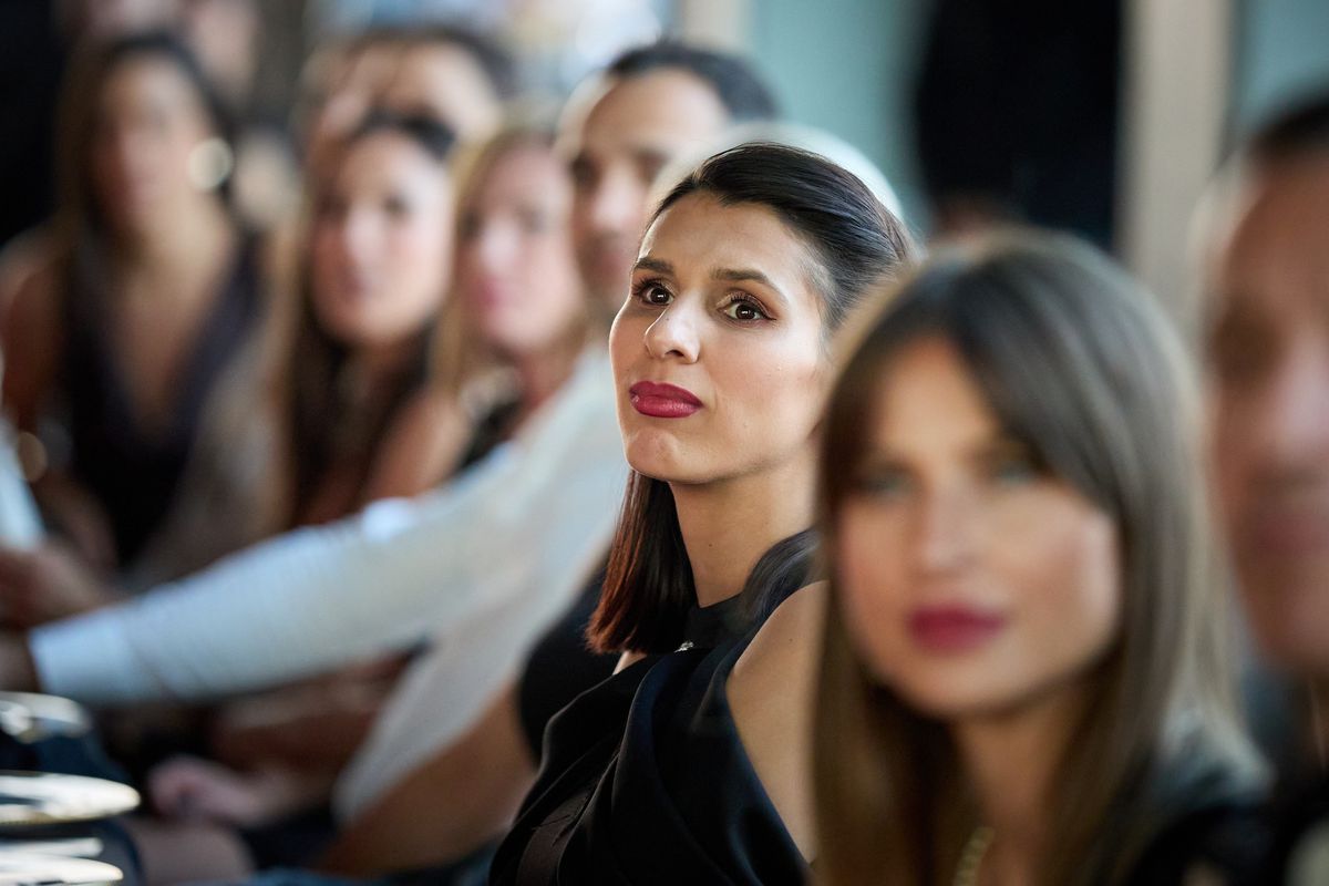 Cristina Neagu, imagini de la Dinner BRD