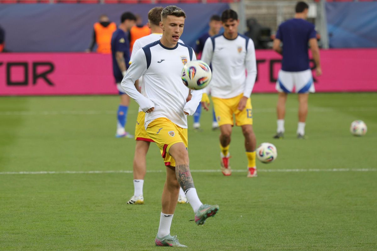 Oficialii FRF, în frunte cu Răzvan Burleanu, la Italia U21 - România U21