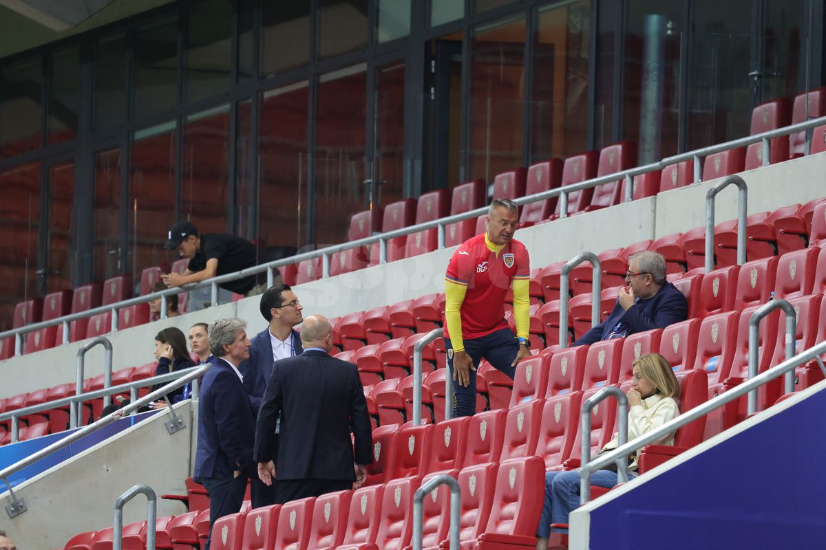 Daniel Pancu, în tribune la meciul dintre Italia U21 și România U21