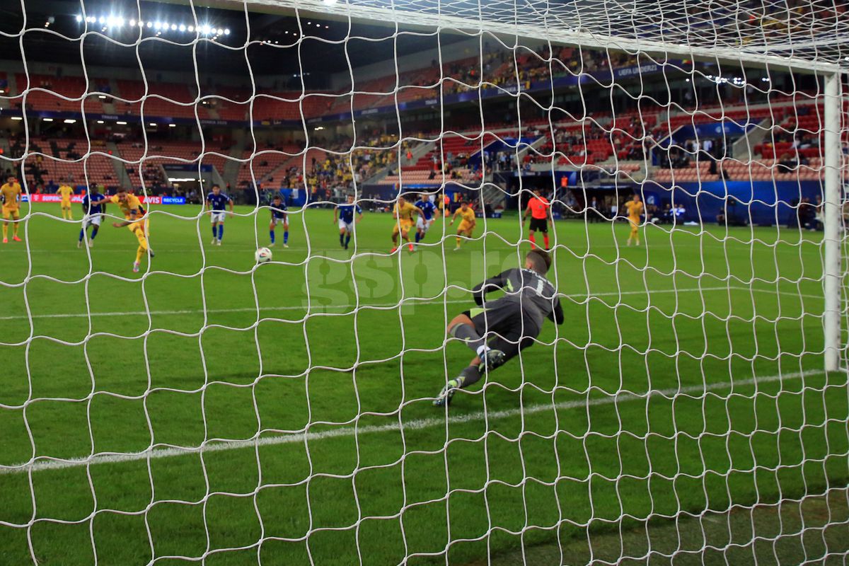 Italia U21 - România U21 1-0. Scuzele lui Louis Munteanu pentru ratarea de la punctul cu var: „Am stat aproape 6 zile fără antrenamente”