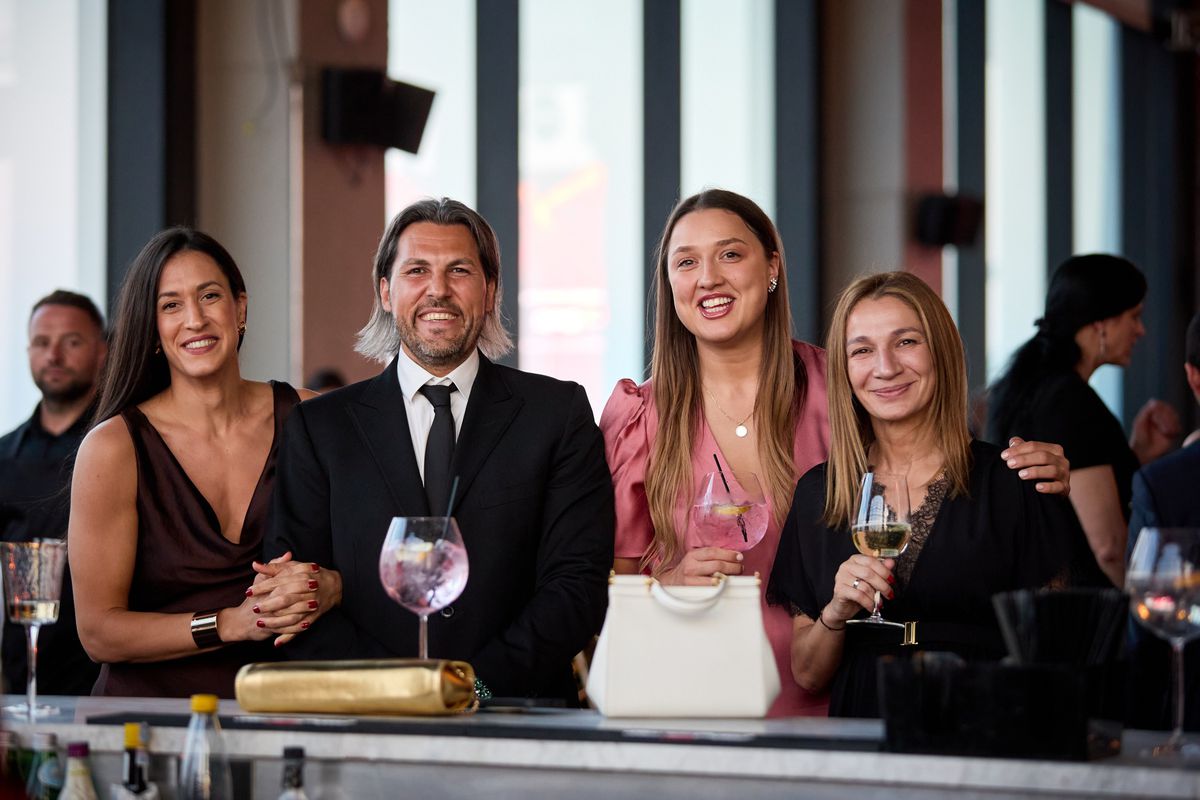 Cristina Neagu, imagini de la Dinner BRD