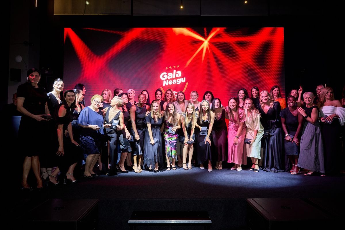 Cristina Neagu, imagini de la Dinner BRD