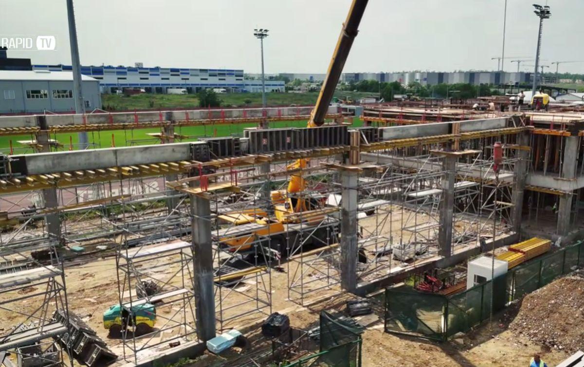 Imagini de la baza Rapidului din Ștefăneștii de Jos