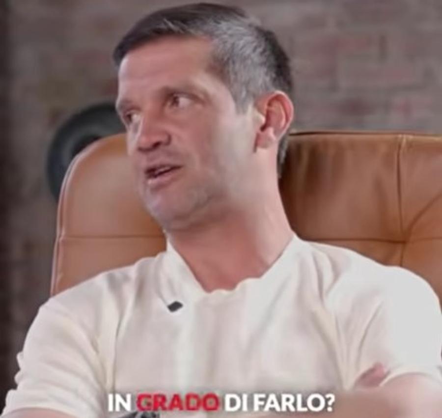 Cristi Chivu, în dialog cu Ivan Zazzaroni, directorul Corriere dello Sport / Foto: Captură YouTube Noi mărturii ale lui Chivu despre primul eșec dureros la Inter: „ZERO! Pentru mine, lucrul cel mai important e...”