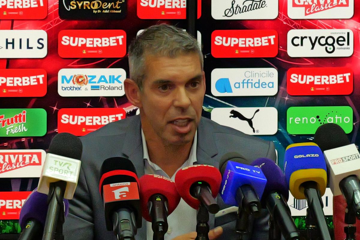Ce nu s-a văzut la TV la prezentarea lui Nuno Campos la Dinamo » Ce staff va avea lusitanul și cine l-a însoțit în sala de conferințe