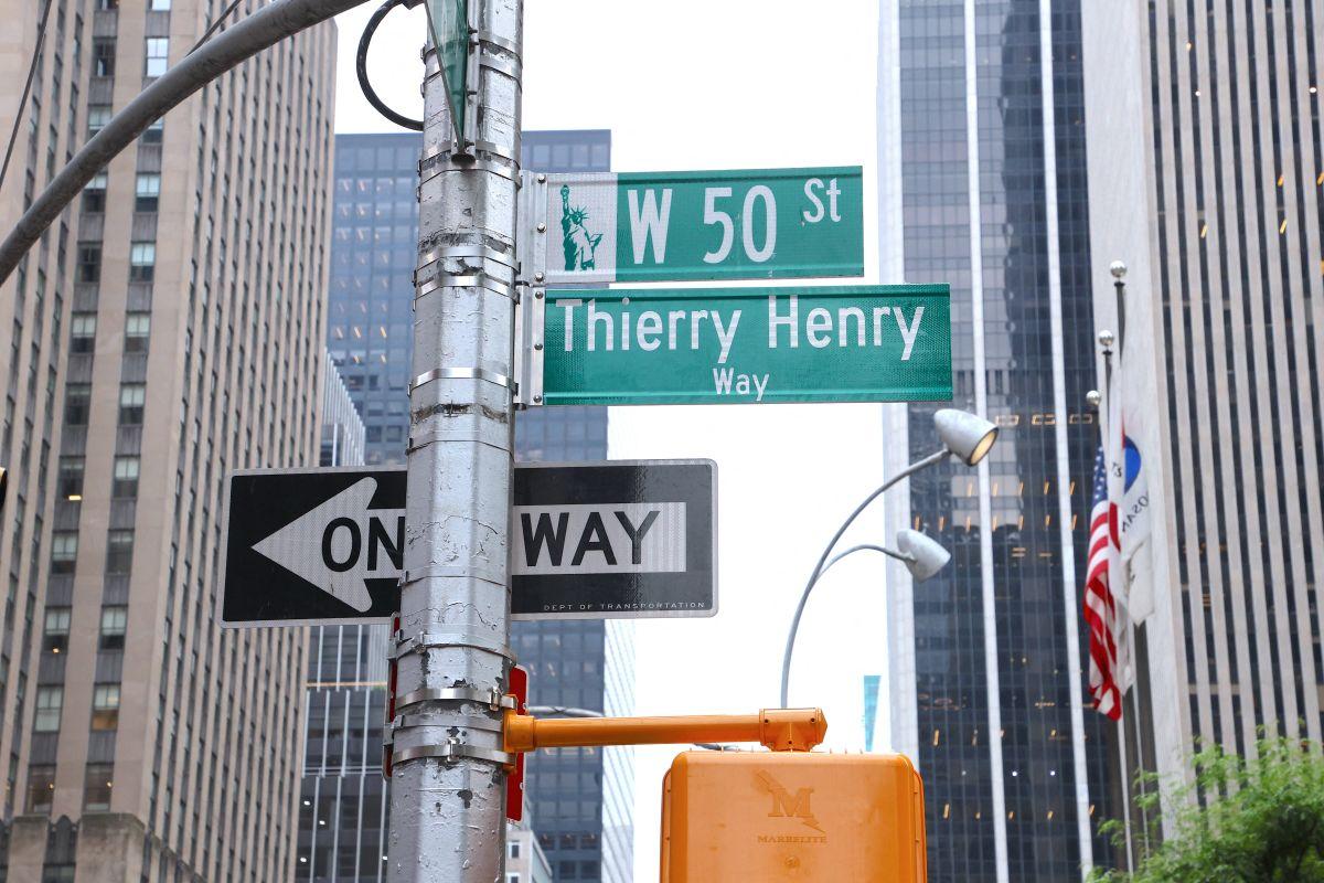 Înainte de Mondial, Thierry Henry a primit o stradă cu numele său în New York + Pe cine vede favorită la câștigarea turneului