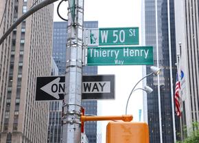 Înainte de Mondial, Thierry Henry a primit o stradă cu numele său în New York + Pe cine vede favorită la câștigarea turneului
