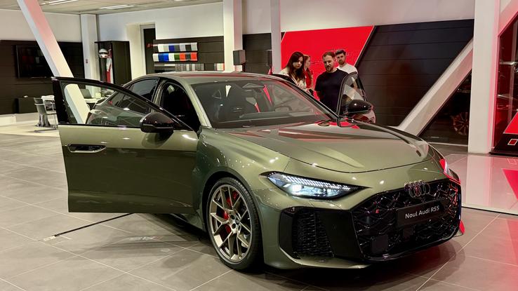 Noul Audi RS 5 a ajuns în România înaintea lansării europene. Foto: Andrei Crăițoiu (GSP.RO)