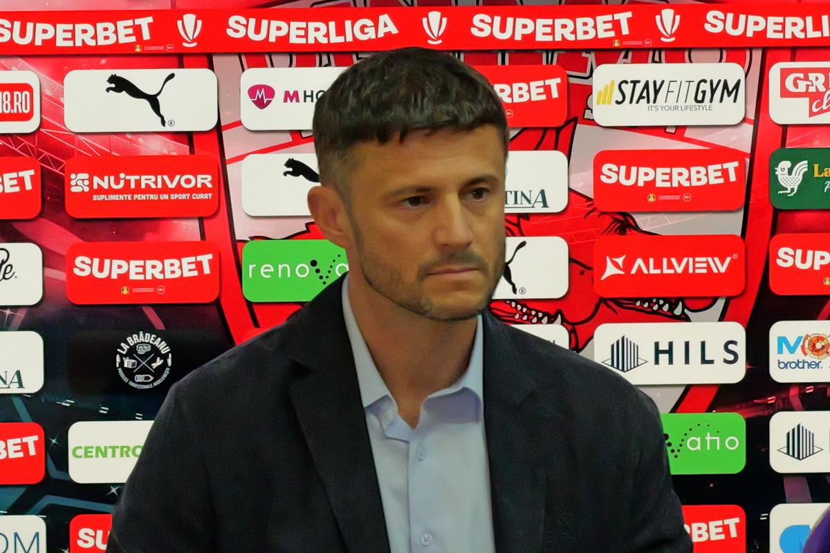 Ce nu s-a văzut la TV la prezentarea lui Nuno Campos la Dinamo » Ce staff va avea lusitanul și cine l-a însoțit în sala de conferințe
