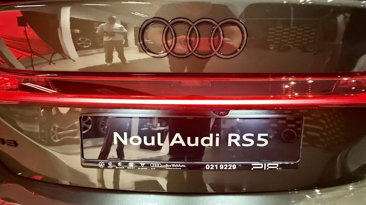 Vor să dea lovitura cu noul Audi RS 5 » Avem primele imagini cu modelul ajuns în secret în România!