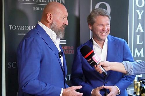 Bogdan Stelea și Florin Răducioiu/ Foto: Instagram @florin9.raducioiu