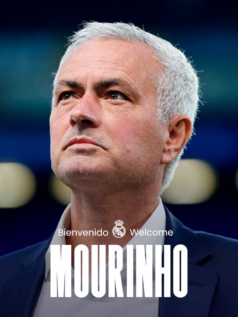 Real Madrid l-a prezentat pe Jose Mourinho // foto: Instagram Real Madrid E oficial! Real Madrid a anunțat revenirea lui Jose Mourinho