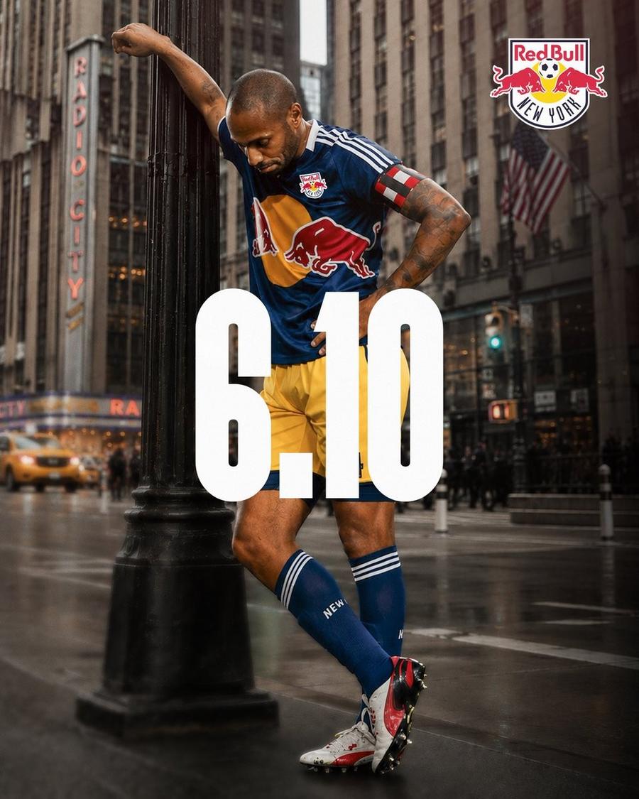 Imaginea cu care echipa New York Red Bulls a promovat evenimentul Înainte de Mondial, Thierry Henry a primit o stradă cu numele său în New York + Pe cine vede favorită la câștigarea turneului