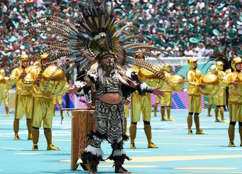 Ceremonia „aztecă” de deschidere din Mexic, foto: Imago