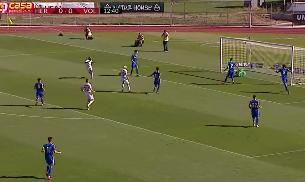 HERMANNSTADT - VOLUNTARI. Fază controversată la Sibiu