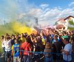 Fanii Petrolului au făcut o atmosferă de senzație înaintea meciului cu Rapid