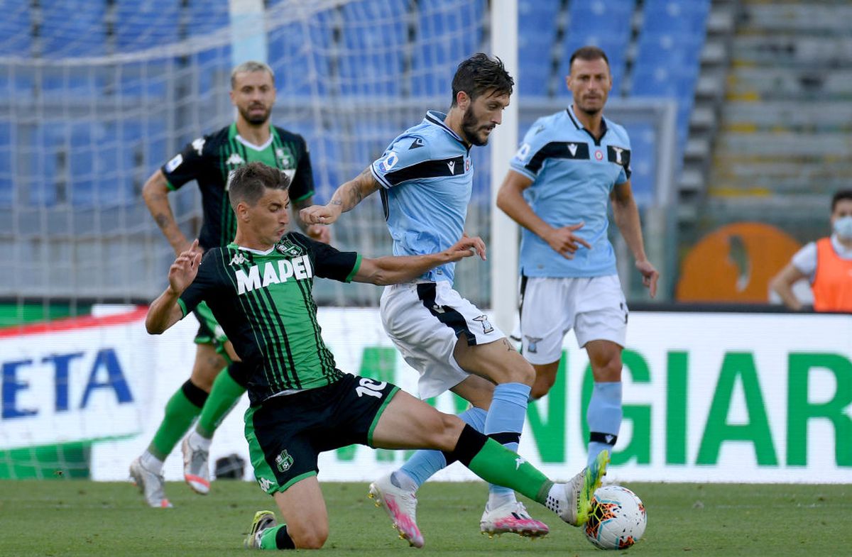 Lazio - Sassuolo 1-2.