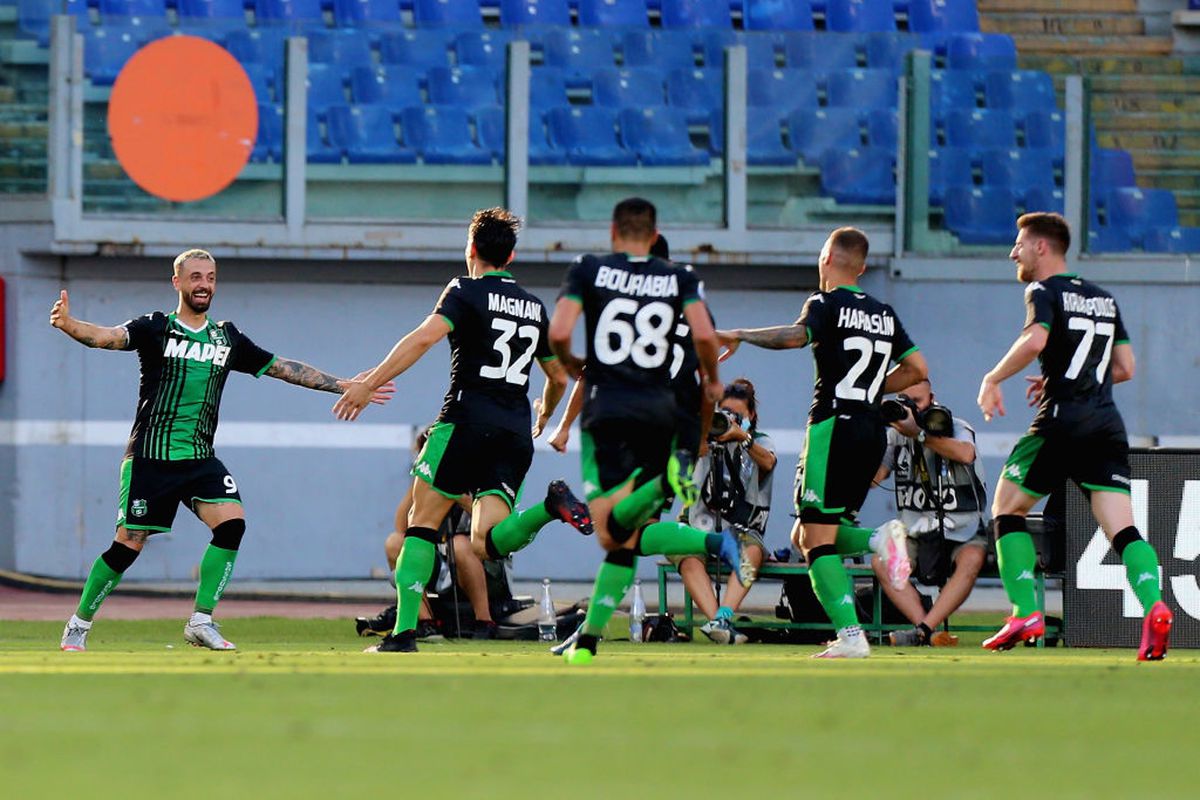 Lazio - Sassuolo 1-2. FOTO Ștefan Radu își poate lua adio de la titlul în Serie A! Lazio, cădere inexplicabilă