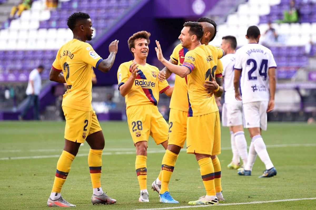 VALLADOLID - BARCELONA 0-1, liveTEXT // Catalanii deschid scorul prin Vidal