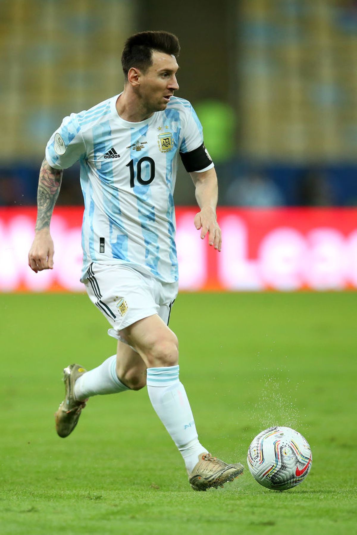 Messi, emoționat după ce a câștigat Copa America: „Dumnezeu a păstrat acest moment pentru mine!” » Ce probleme a avut în finală