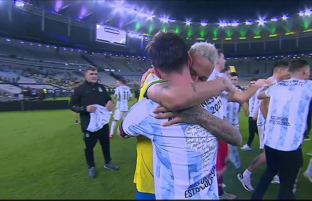 Moment impresionant cu Messi și Neymar, după finala Copa America: „Direct în istoria fotbalului”