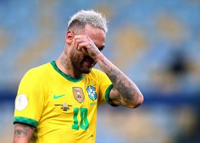 Imagini sfâșietoare cu Neymar, după eșecul din finala Copa America: brazilianul a plâns în hohote