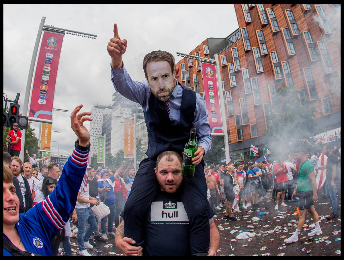 Italia - Anglia. Haos la finala Euro 2020! Lupte între stewarzi și suporteri