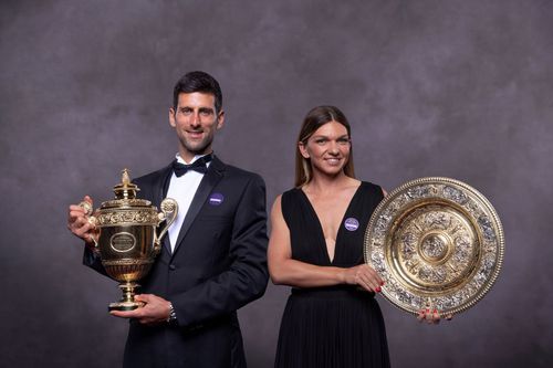 Simona Halep l-a lăudat pe Novak Djokovic // foto: Guliver/gettyimages