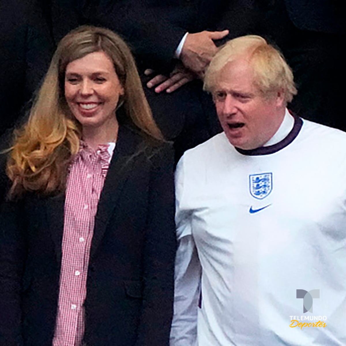 FOTO Boris Johnson la finala EURO 2020