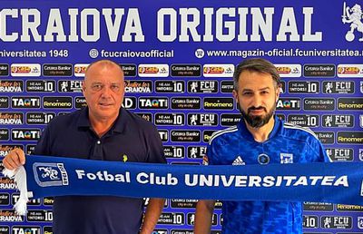 FCU Craiova are un nou team manager: „Mă voi ocupa de relația dintre jucători, staff și patron”