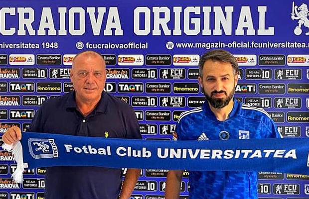 FCU Craiova are un nou team manager: „Mă voi ocupa de relația dintre jucători, staff și patron”
