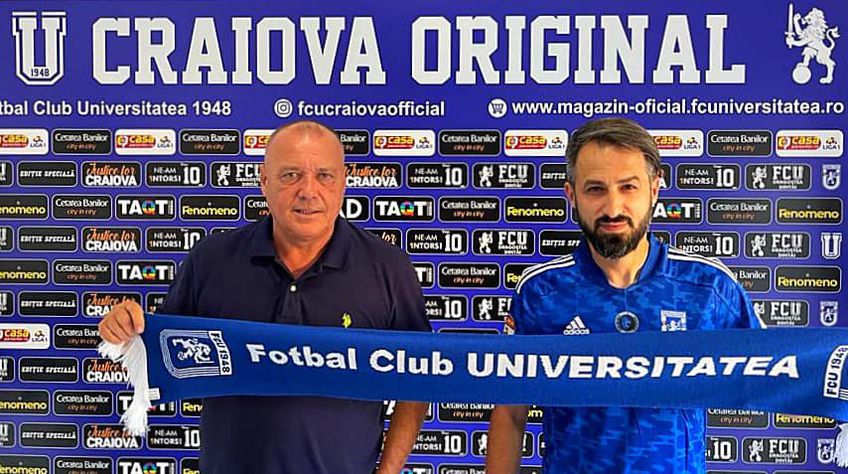 Eduard Zelgin, fost jurnalist la Orange Sport, a fost prezentat oficial în funcția de team manager al clubului FCU Craiova.