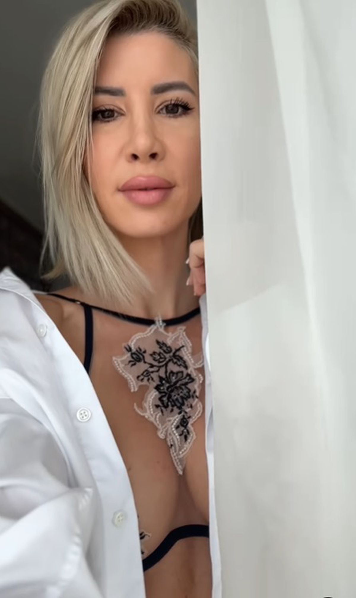 Ana Muntean, fosta amantă a lui Ciprian Marica, în lenjerie intimă