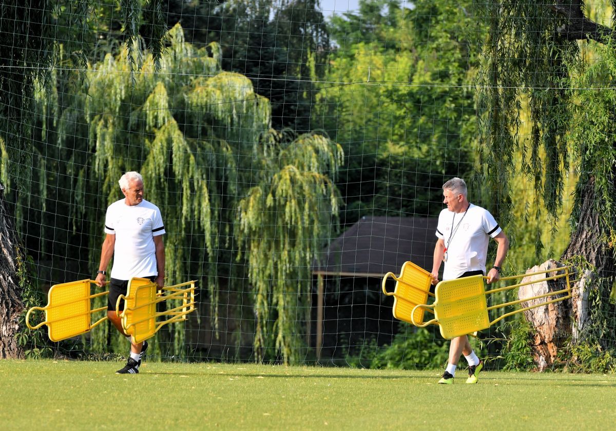 Rapid, antrenament sub comanda lui Cristiano Bergodi