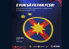Betano lansează noul echipament al FCSB pentru sezonul 2023-2024