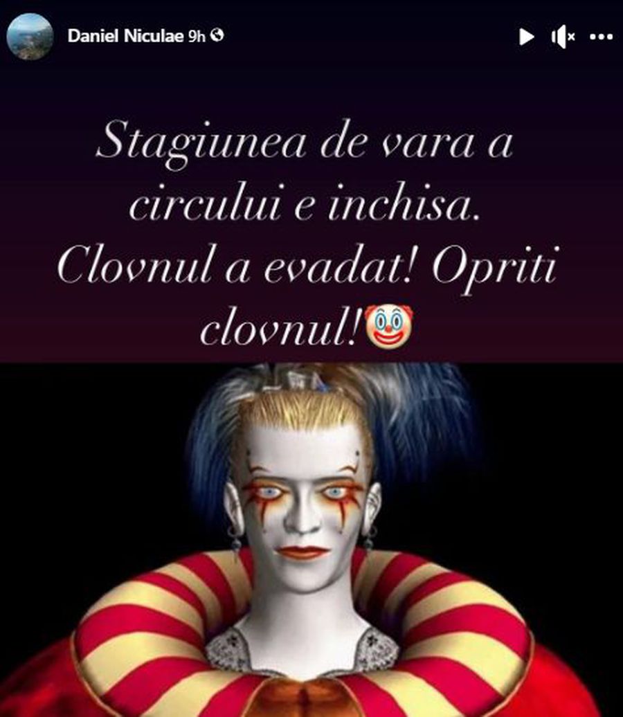 Postarea lui Daniel Niculae Daniel Niculae a reacționat în miez de noapte, după ce Șumudică l-a acuzat că „era cu carafele de vin pe masă”: „Opriți clovnul!”