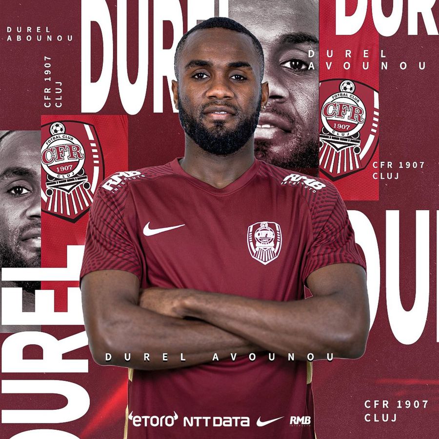 CFR Cluj a anunțat transferul înlocuitorului lui Boateng » Internațional adus din Turcia: „Bun venit, Durel!”