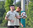 Cristian Săpunaru și Marko Dugandzic la antrenamentul Rapidului (foto: Cristi Preda/GSP)