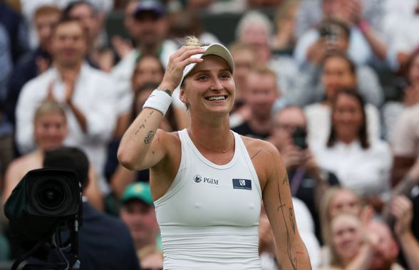 Marketa Vondrousova, semifinalistă la Wimbledon: „Nu știu dacă soțul meu va veni, trebuie să muncească"