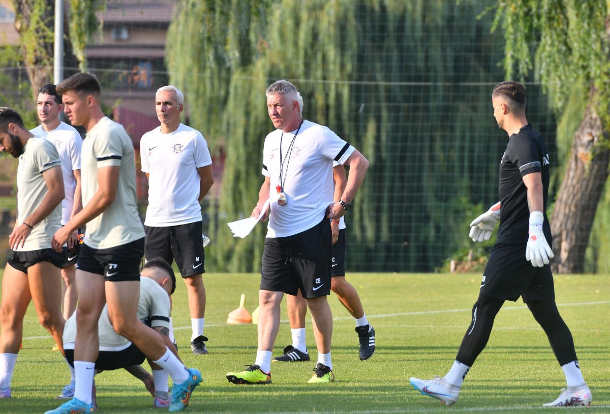 Rapid, antrenament sub comanda lui Cristiano Bergodi