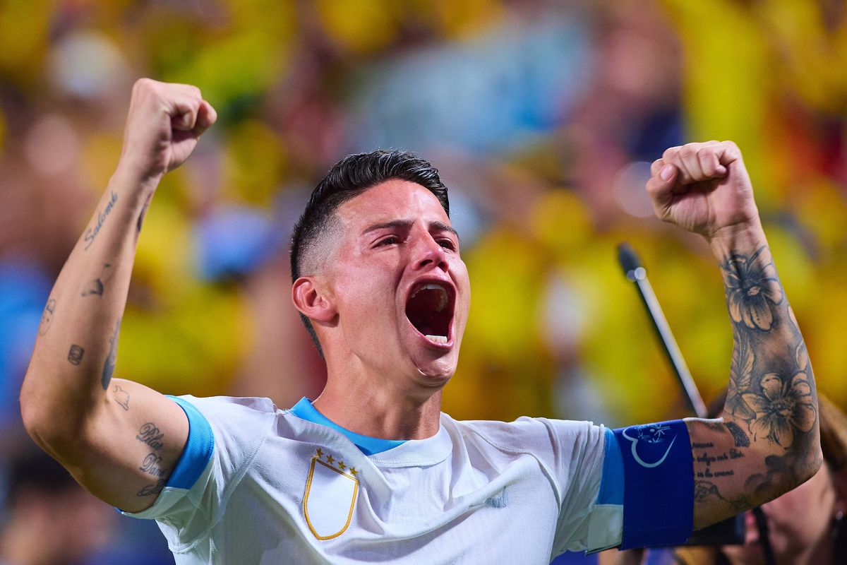 James Rodriguez, în lacrimi după calificarea Columbiei în finala Copa America